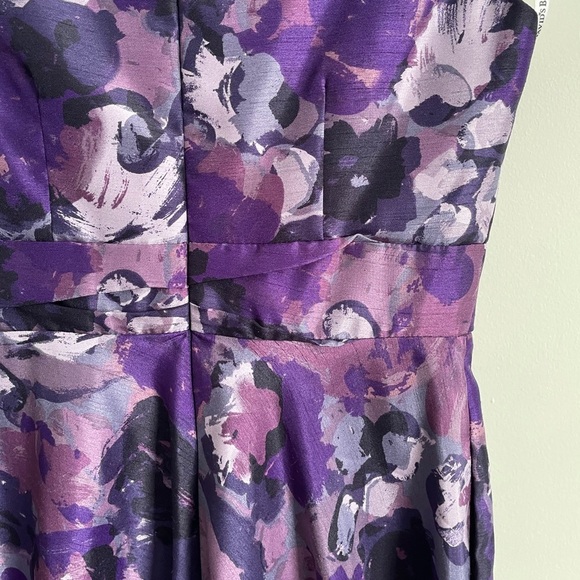 David’s Bridal Purple Fit & Flare Formal Dress Wedding Guest Mother of Bride - Picture 10 of 11